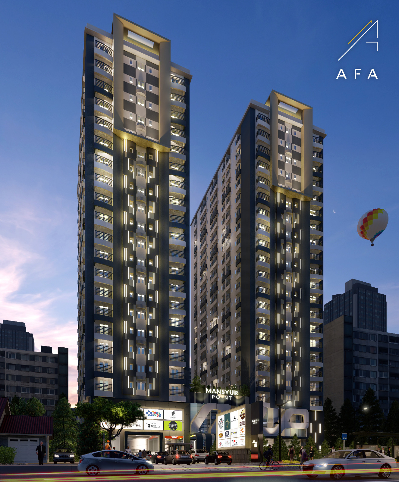 Mansyur Residences Apartment
